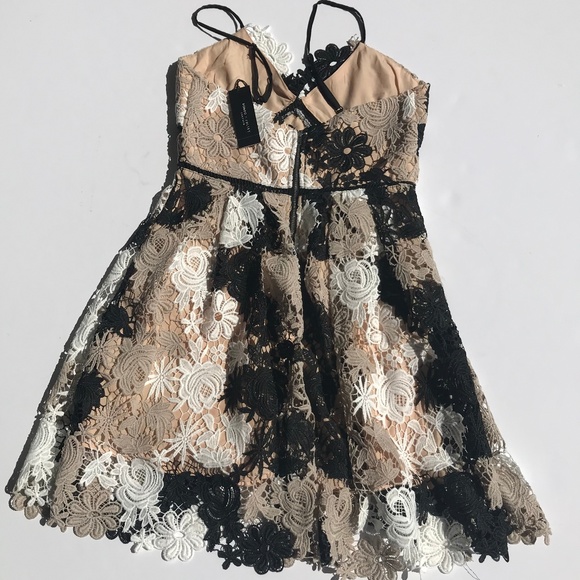 Romeo + Juliet couture lace empire dress - Picture 3 of 4